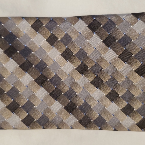 Men's Geoffrey Beene multi colored tie - Picture 5 of 5